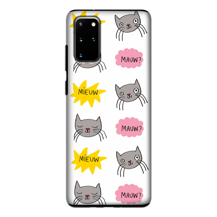 Meow: Samsung Galaxy S20 Plus Tough Case