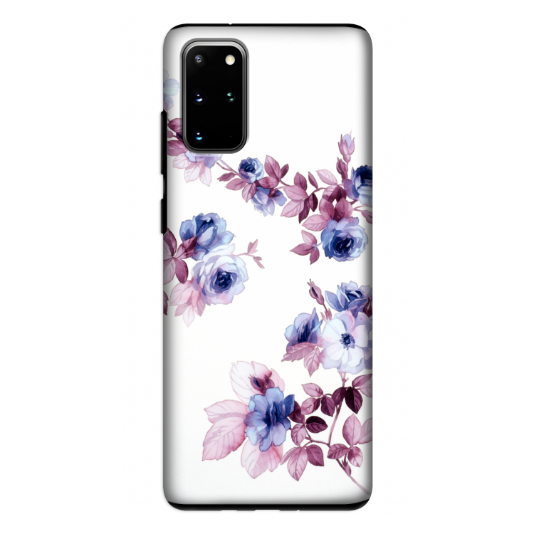 Waterverf bloemen: Samsung Galaxy S20 Plus Tough Case