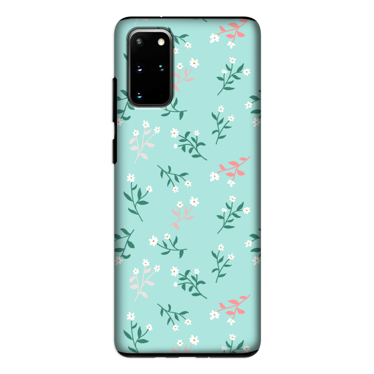 Small white flowers: Samsung Galaxy S20 Plus Tough Case