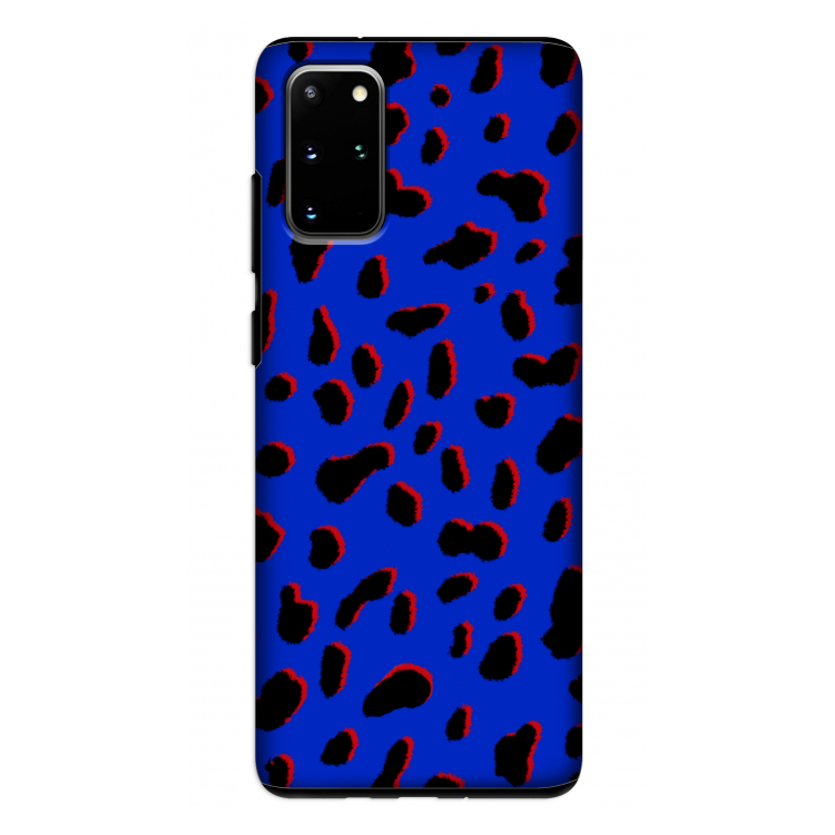 Blue Leopard: Samsung Galaxy S20 Plus Tough Case