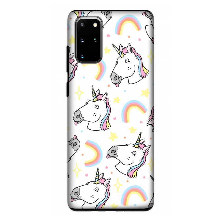 Rainbow Unicorn: Samsung Galaxy S20 Plus Tough Case