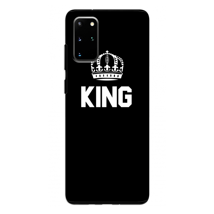 King zwart: Samsung Galaxy S20 Plus Tough Case