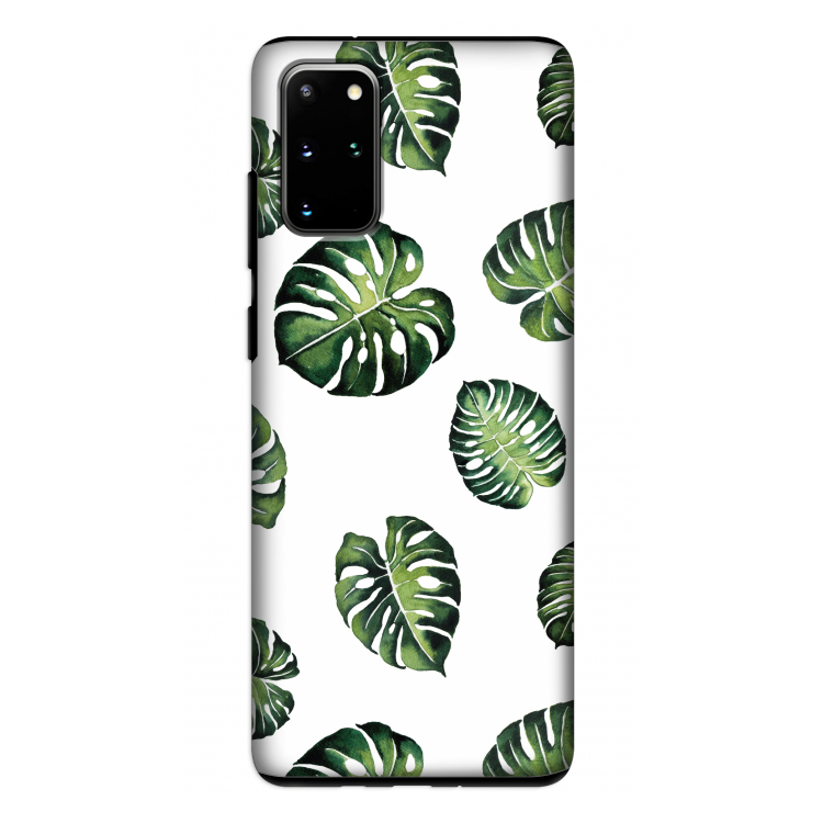 Tropische bladeren: Samsung Galaxy S20 Plus Tough Case