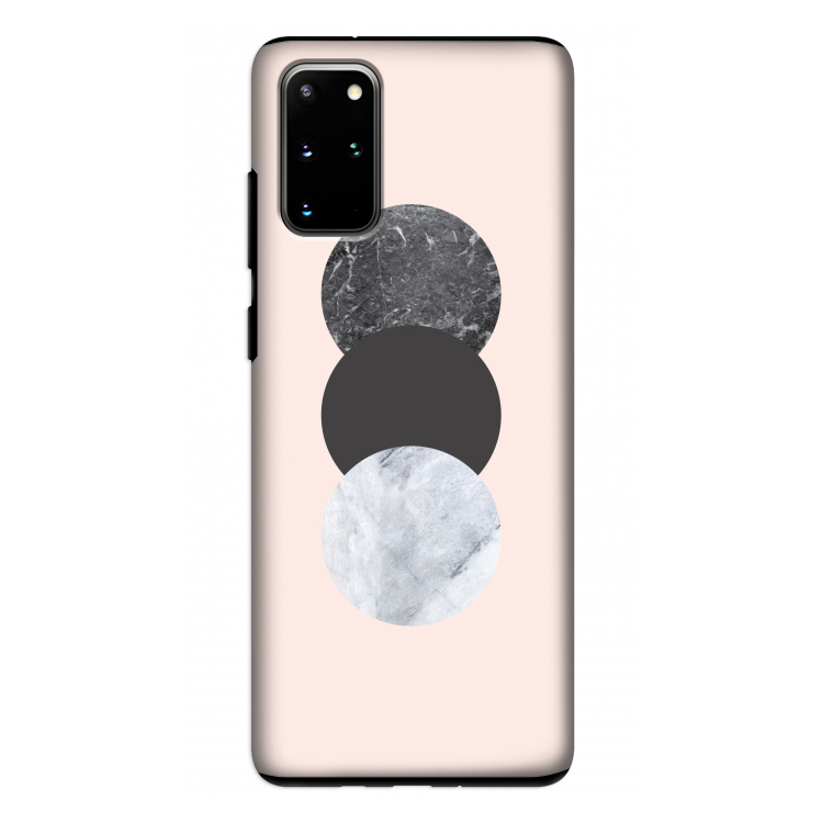 Marmeren cirkels: Samsung Galaxy S20 Plus Tough Case