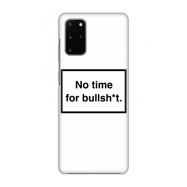 No time: Volledig geprint Samsung Galaxy S20 Plus Hoesje