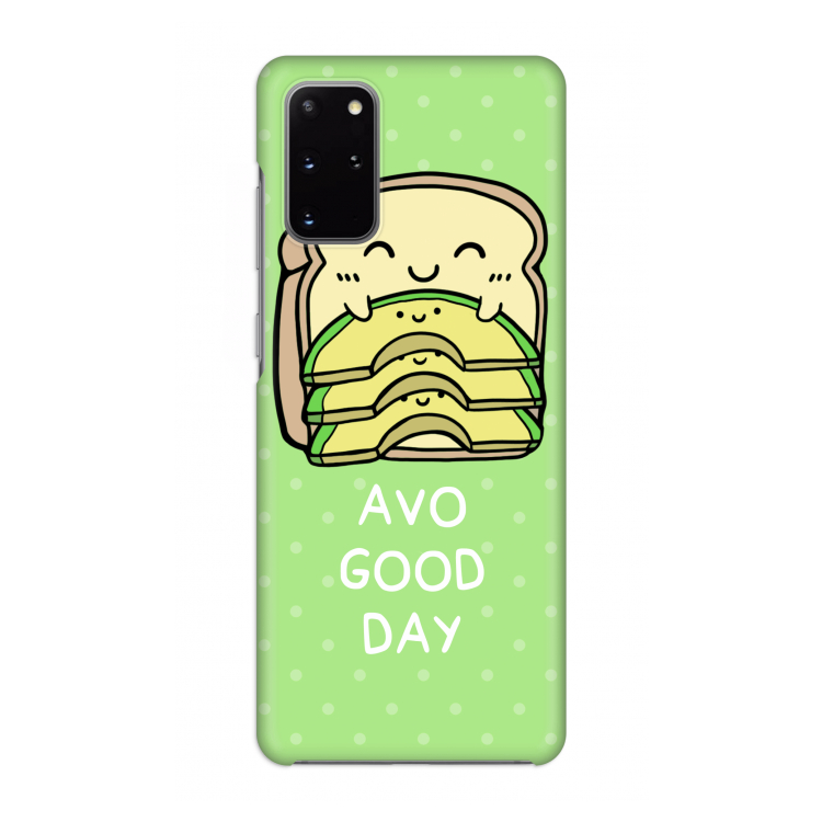 Avo Good Day: Volledig geprint Samsung Galaxy S20 Plus Hoesje