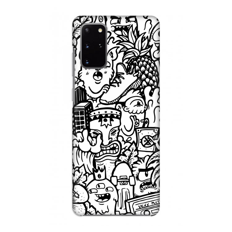 Vexx Mixtape #2: Volledig geprint Samsung Galaxy S20 Plus Hoesje