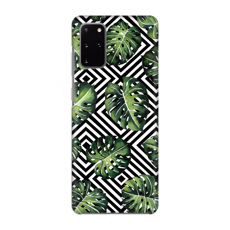 Geometrische jungle: Volledig geprint Samsung Galaxy S20 Plus Hoesje