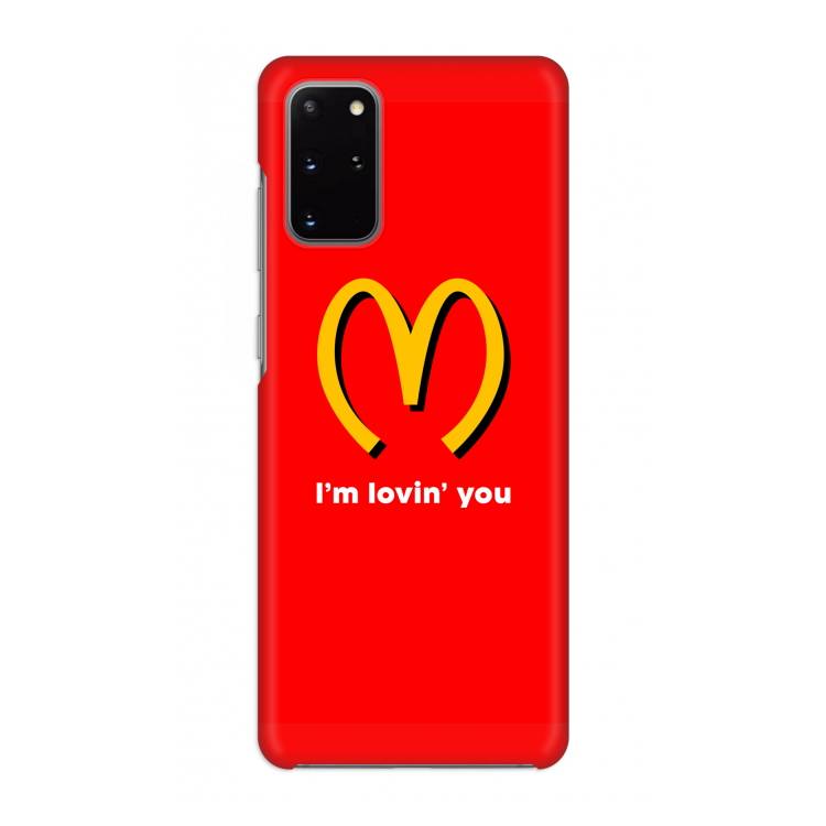 I'm lovin' you: Volledig geprint Samsung Galaxy S20 Plus Hoesje
