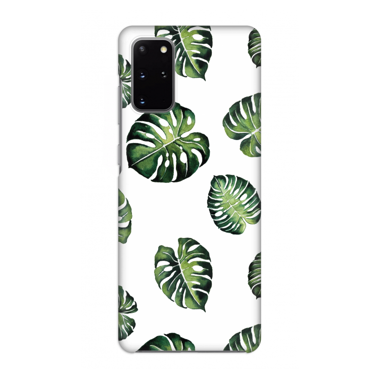 Tropische bladeren: Volledig geprint Samsung Galaxy S20 Plus Hoesje