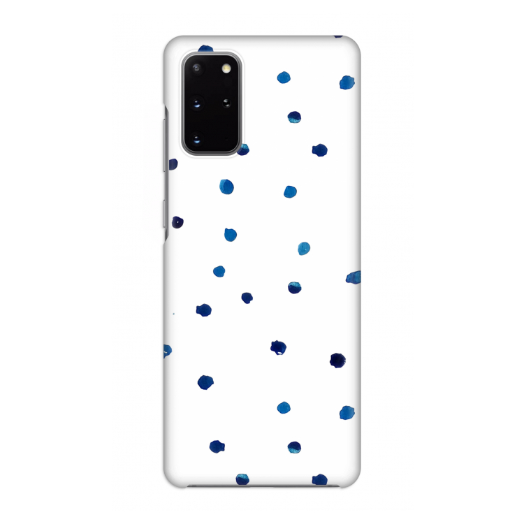 Blauwe stippen: Volledig geprint Samsung Galaxy S20 Plus Hoesje