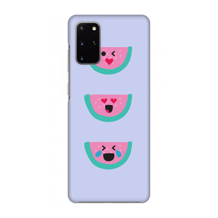 Smiley watermeloen: Volledig geprint Samsung Galaxy S20 Plus Hoesje