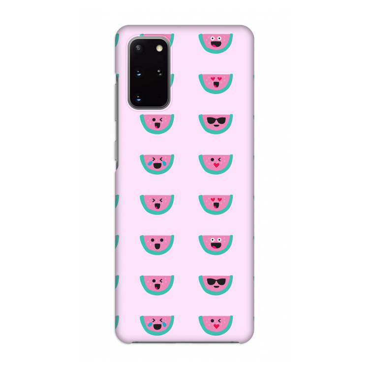 Smiley watermeloenprint: Volledig geprint Samsung Galaxy S20 Plus Hoesje