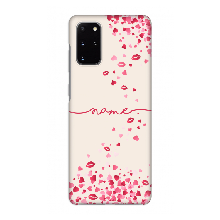 Hartjes en kusjes: Volledig geprint Samsung Galaxy S20 Plus Hoesje