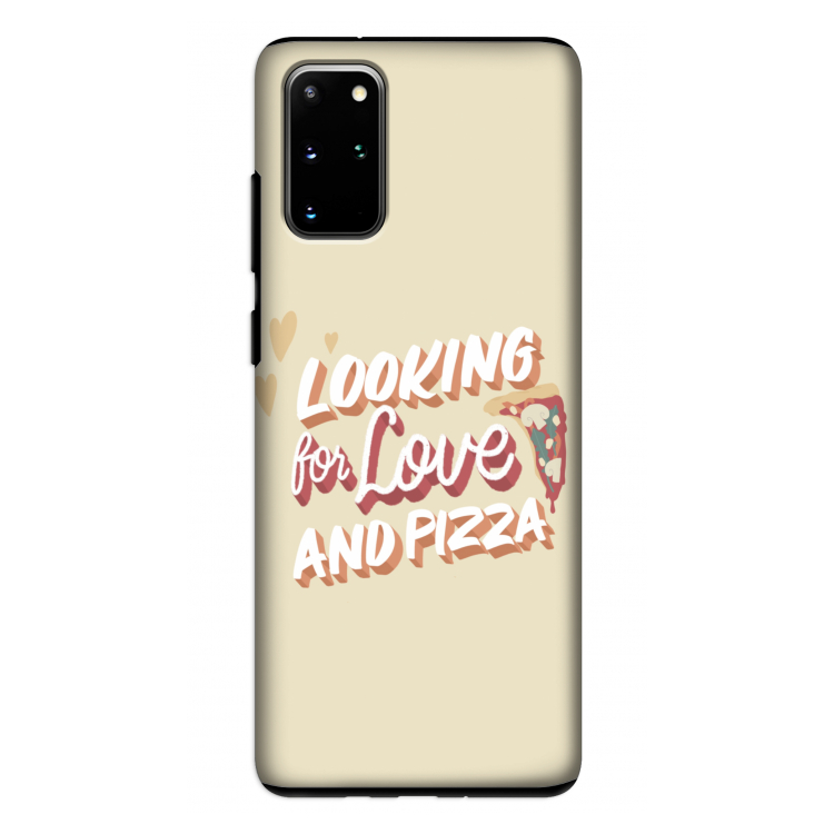 Pizza is the answer: Samsung Galaxy S20 Plus Tough Case