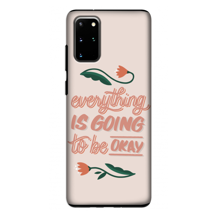 Optimistic flower girl: Samsung Galaxy S20 Plus Tough Case