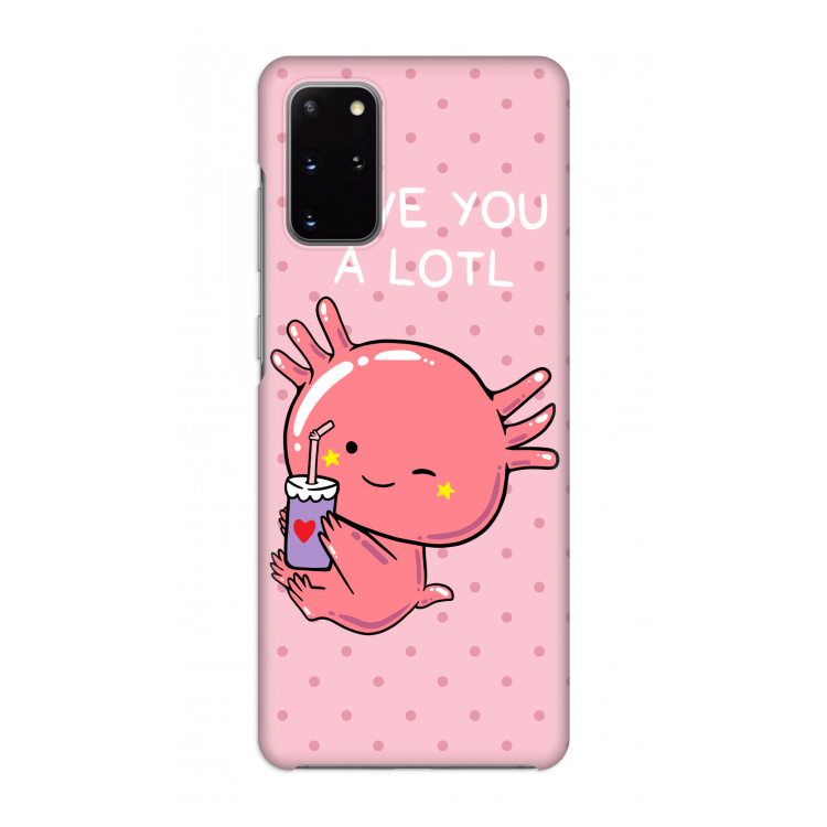 Love You A Lotl: Volledig geprint Samsung Galaxy S20 Plus Hoesje