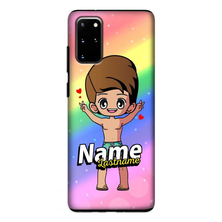 Chibi Maker man: Samsung Galaxy S20 Plus Tough Case