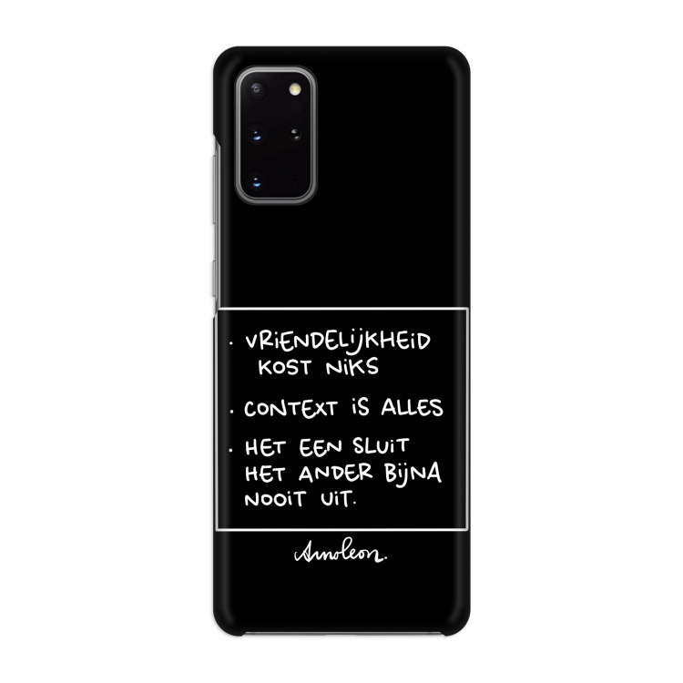 Mijn Motto's: Volledig geprint Samsung Galaxy S20 Plus Hoesje