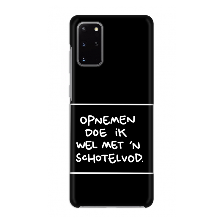 Schotelvod: Volledig geprint Samsung Galaxy S20 Plus Hoesje