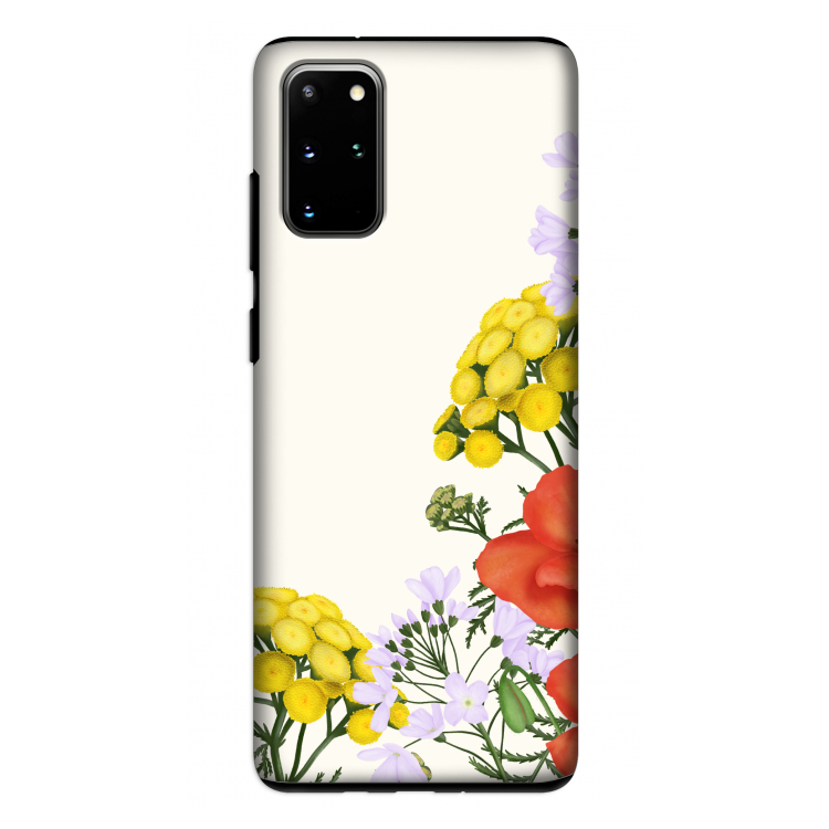 Wilde bloemen: Samsung Galaxy S20 Plus Tough Case