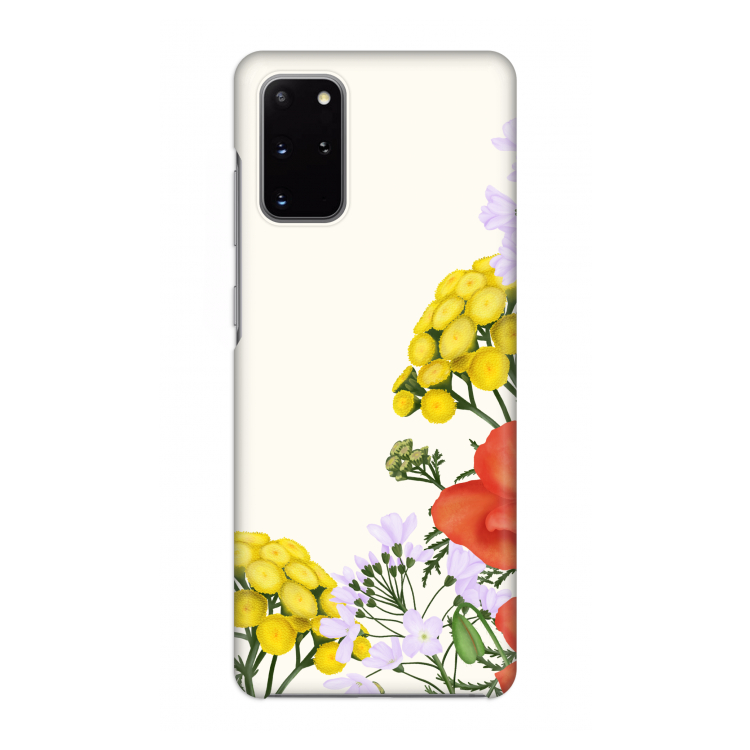Wilde bloemen: Volledig geprint Samsung Galaxy S20 Plus Hoesje