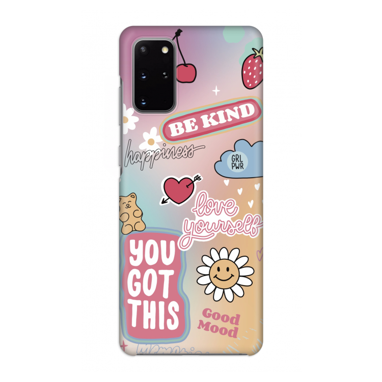 Positivity: Volledig geprint Samsung Galaxy S20 Plus Hoesje