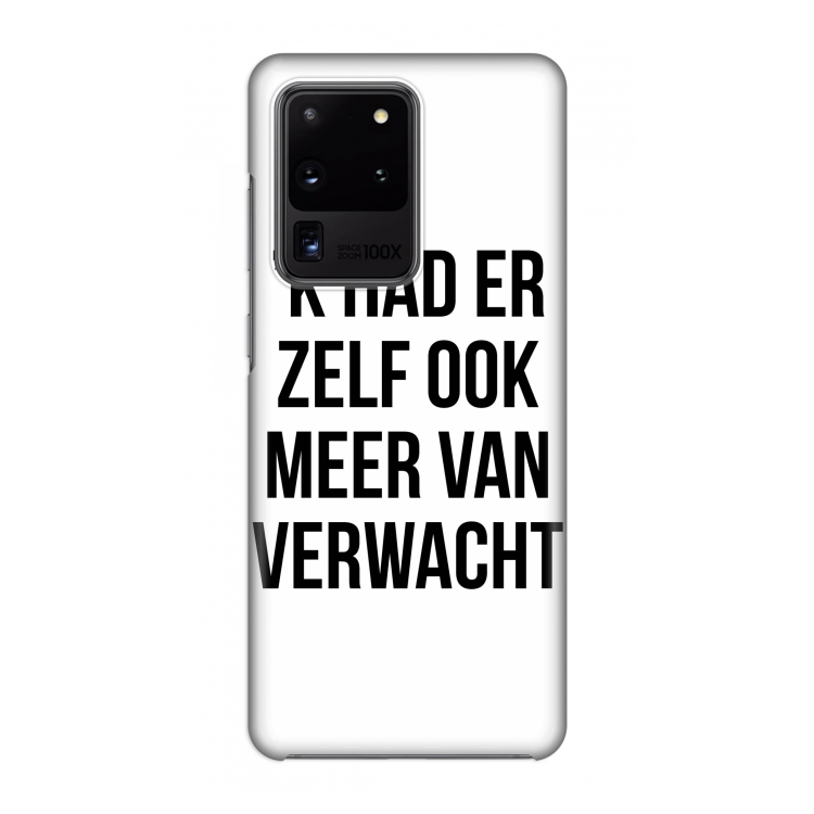 Meer verwacht: Volledig geprint Samsung Galaxy S20 Ultra Hoesje