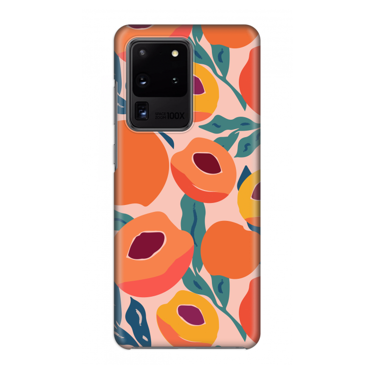 Perzik: Volledig geprint Samsung Galaxy S20 Ultra Hoesje