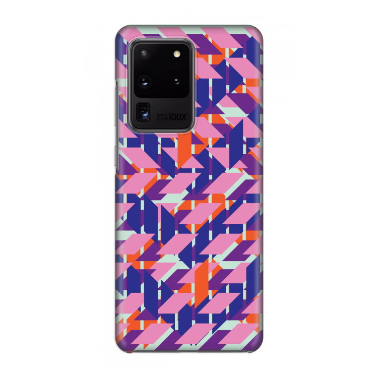 Skew Blush 3: Volledig geprint Samsung Galaxy S20 Ultra Hoesje