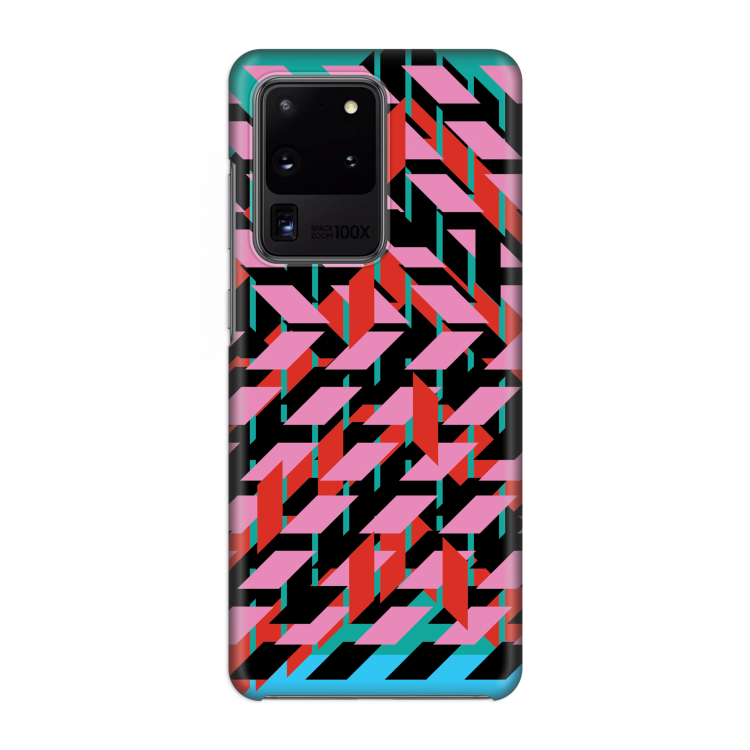 Skew Blush 2: Volledig geprint Samsung Galaxy S20 Ultra Hoesje