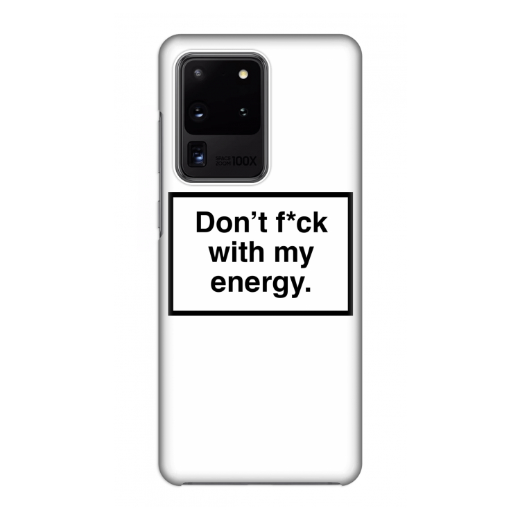 My energy: Volledig geprint Samsung Galaxy S20 Ultra Hoesje