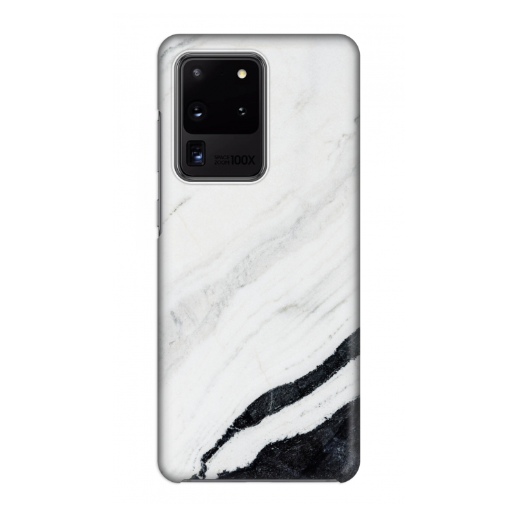 Elegante marmer: Volledig geprint Samsung Galaxy S20 Ultra Hoesje