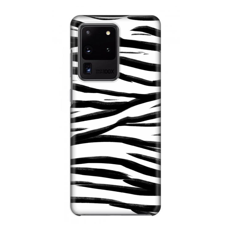 Zebra pattern: Volledig geprint Samsung Galaxy S20 Ultra Hoesje