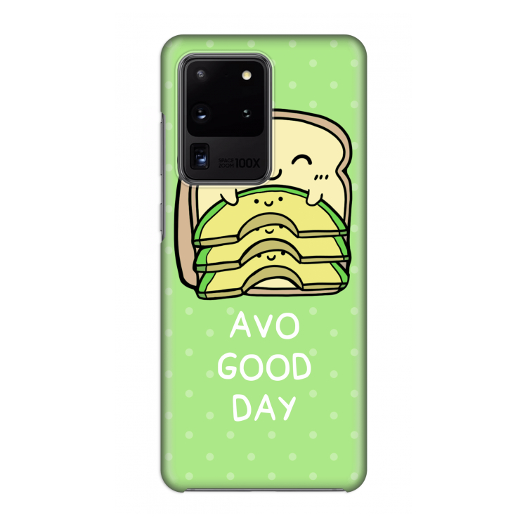 Avo Good Day: Volledig geprint Samsung Galaxy S20 Ultra Hoesje