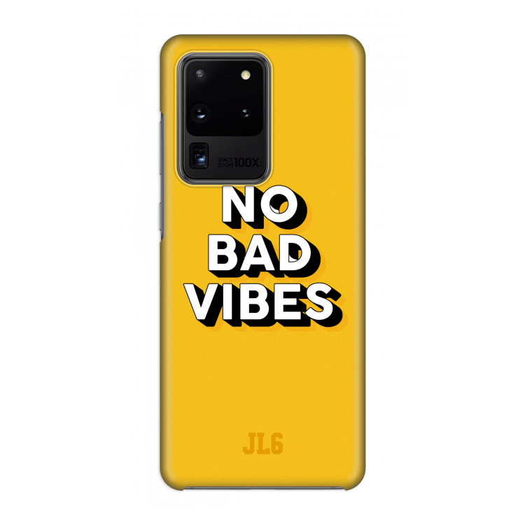 No Bad Vibes: Volledig geprint Samsung Galaxy S20 Ultra Hoesje