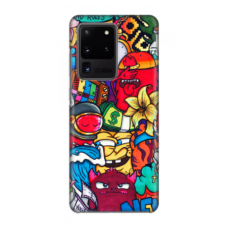No Rules: Volledig geprint Samsung Galaxy S20 Ultra Hoesje