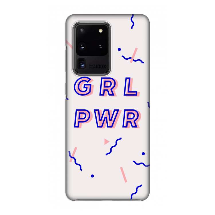 GRL PWR: Volledig geprint Samsung Galaxy S20 Ultra Hoesje