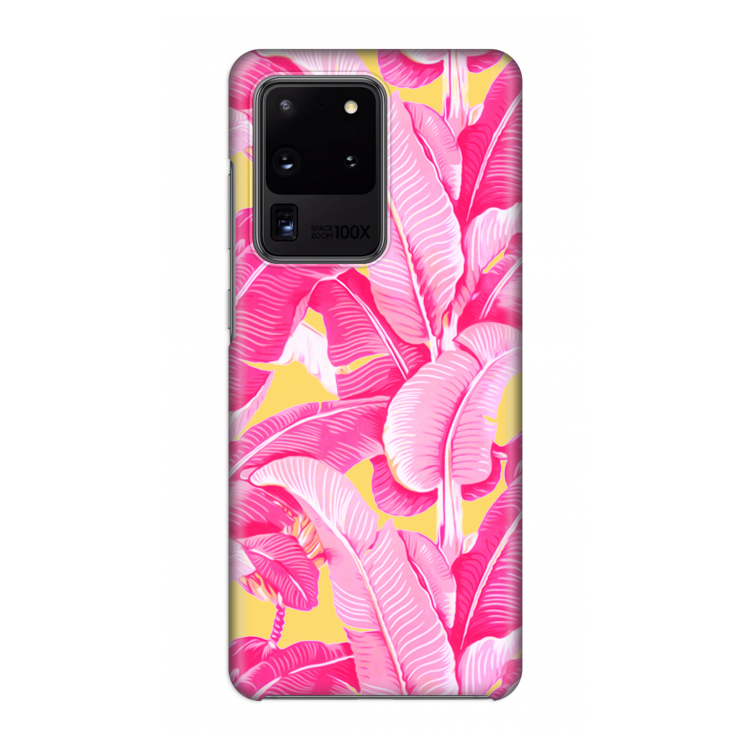 Pink Banana: Volledig geprint Samsung Galaxy S20 Ultra Hoesje