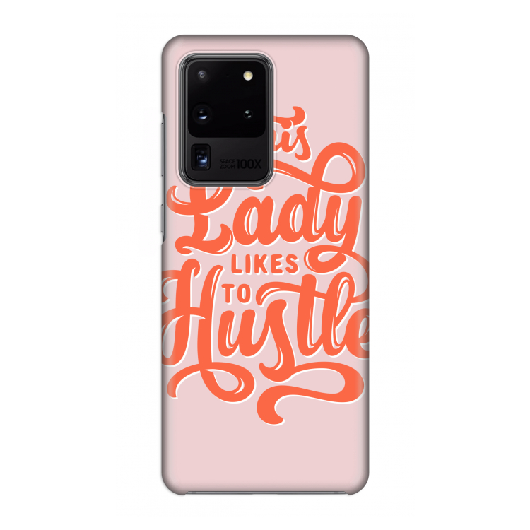 Hustle Lady: Volledig geprint Samsung Galaxy S20 Ultra Hoesje