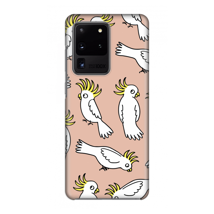 Papegaai: Volledig geprint Samsung Galaxy S20 Ultra Hoesje