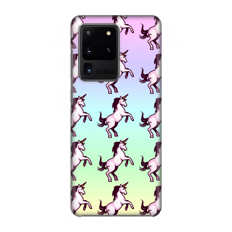 Musketon Unicorn: Volledig geprint Samsung Galaxy S20 Ultra Hoesje