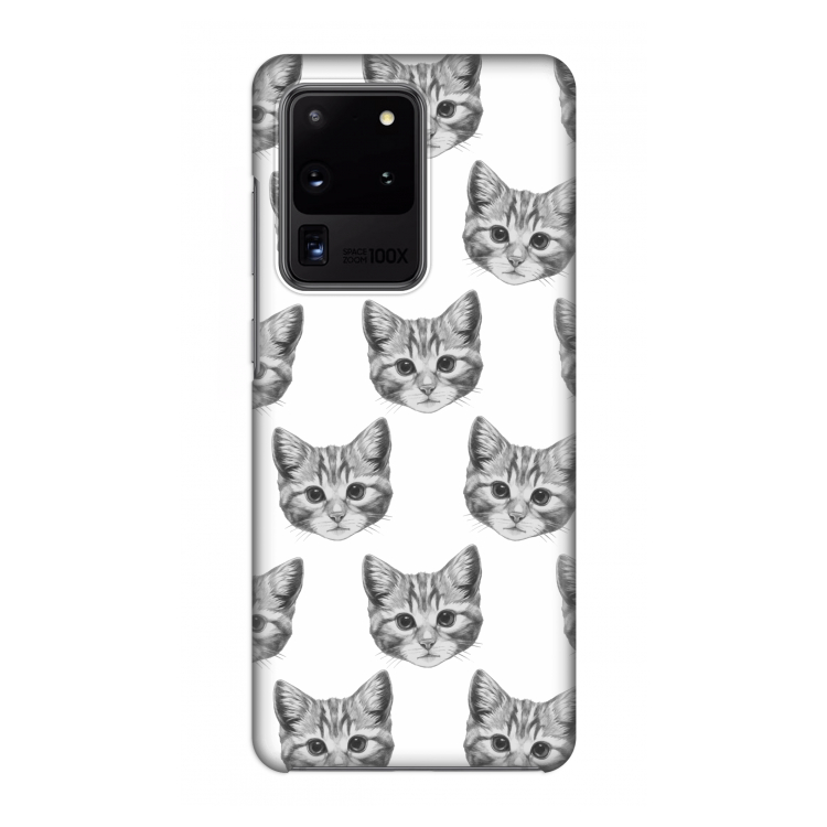 Kitten: Volledig geprint Samsung Galaxy S20 Ultra Hoesje