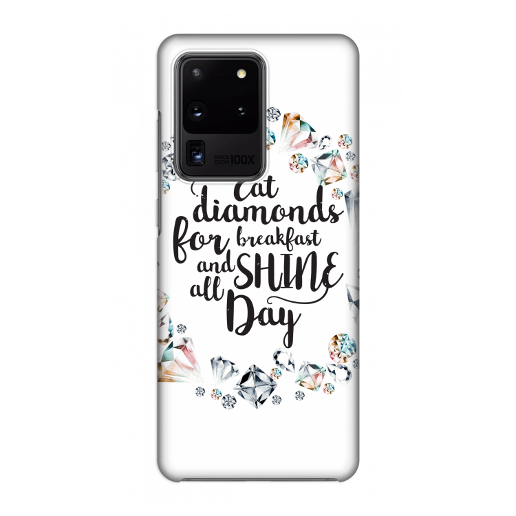 Diamonds: Volledig geprint Samsung Galaxy S20 Ultra Hoesje