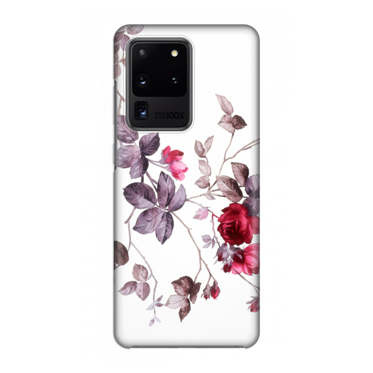Mooie bloemen: Volledig geprint Samsung Galaxy S20 Ultra Hoesje