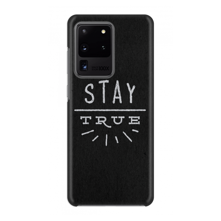Stay true: Volledig geprint Samsung Galaxy S20 Ultra Hoesje
