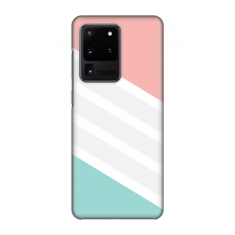 Strepen pastel: Volledig geprint Samsung Galaxy S20 Ultra Hoesje