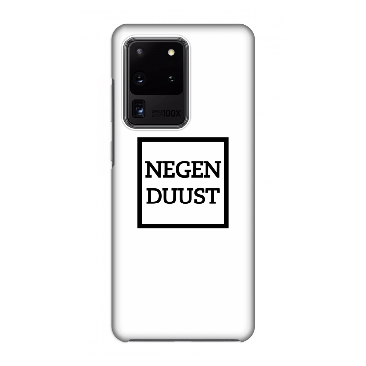 Negenduust vierkant: Volledig geprint Samsung Galaxy S20 Ultra Hoesje