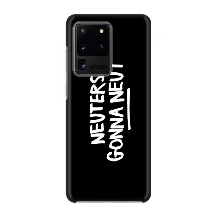 Neuters (zwart): Volledig geprint Samsung Galaxy S20 Ultra Hoesje