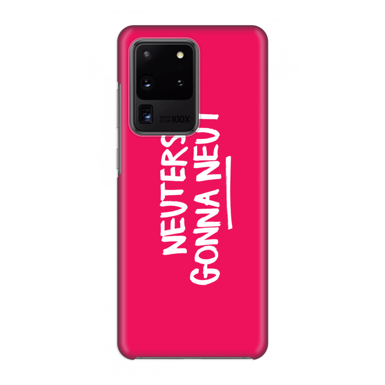 Neuters (roze): Volledig geprint Samsung Galaxy S20 Ultra Hoesje